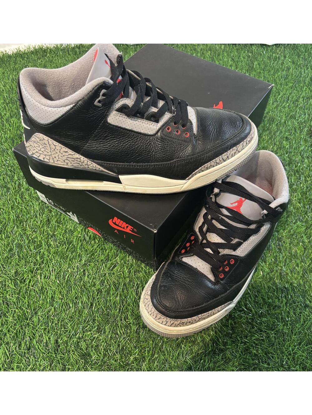 Air Jordan 3 Retro Black Cement 2024 Size 10